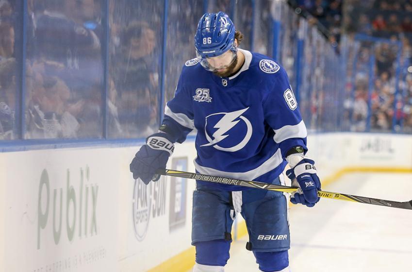 Kucherov facing suspension for kicking Connolly at conclusion at Game 2