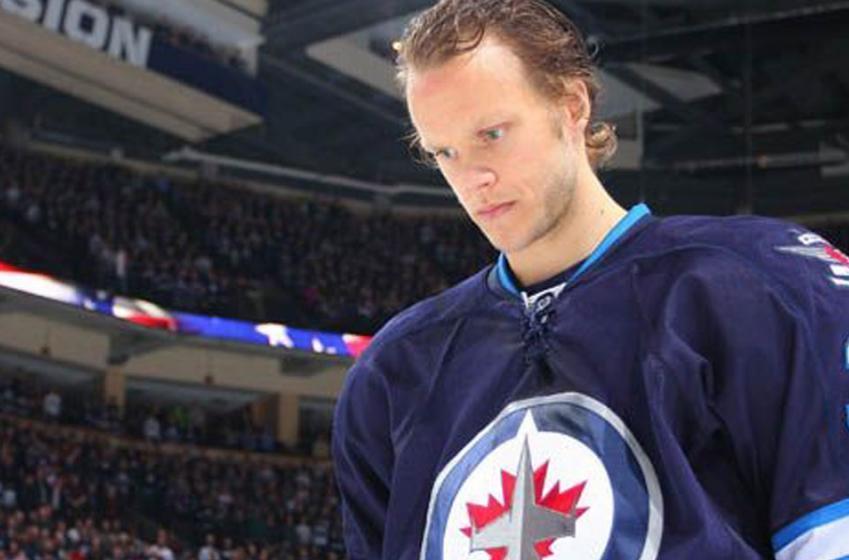 Can Enstrom get what he wants after what he did to the Jets?