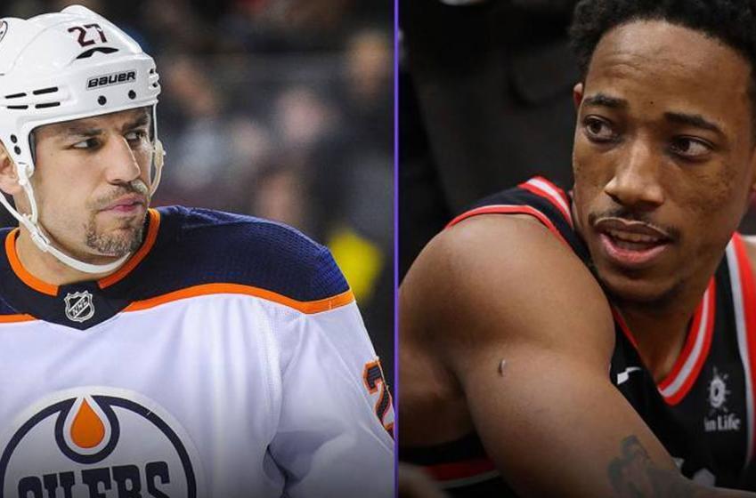 Lucic absolutely rips DeMar DeRozan apart for his reaction to being traded by Toronto! 