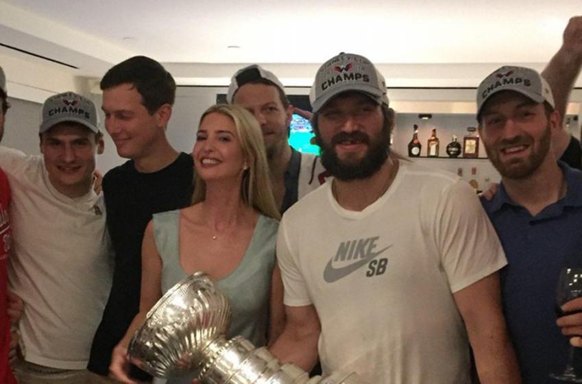 Ovi, the Caps and the Stanley Cup party with Ivanka Trump and Jared Kushner in DC