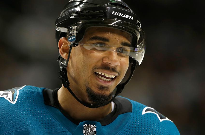 Sharks’ Kane opens up about racism and playing in Winnipeg and Buffalo