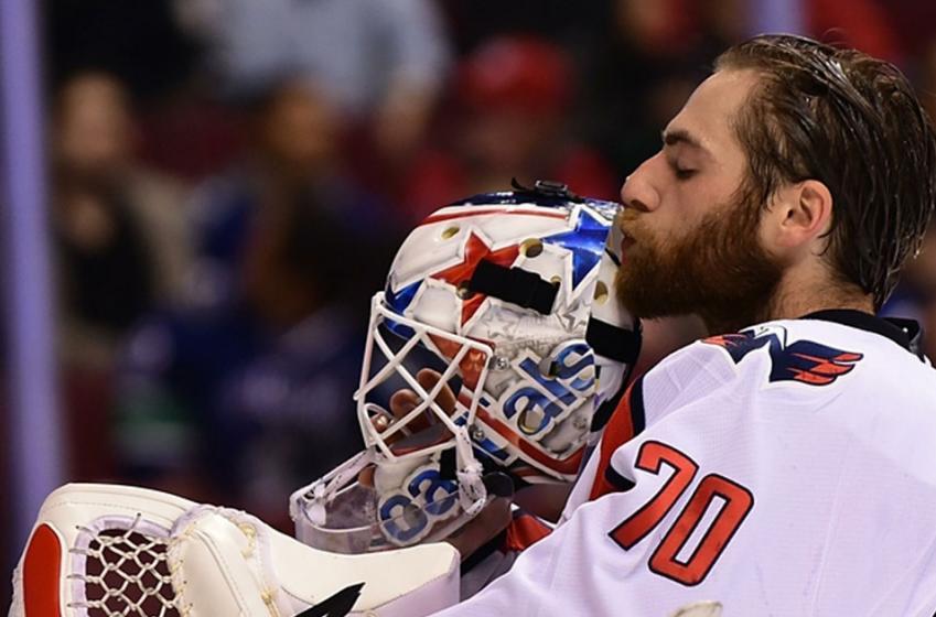 Breaking: Caps fans demand Holtby be yanked after first period disaster! 
