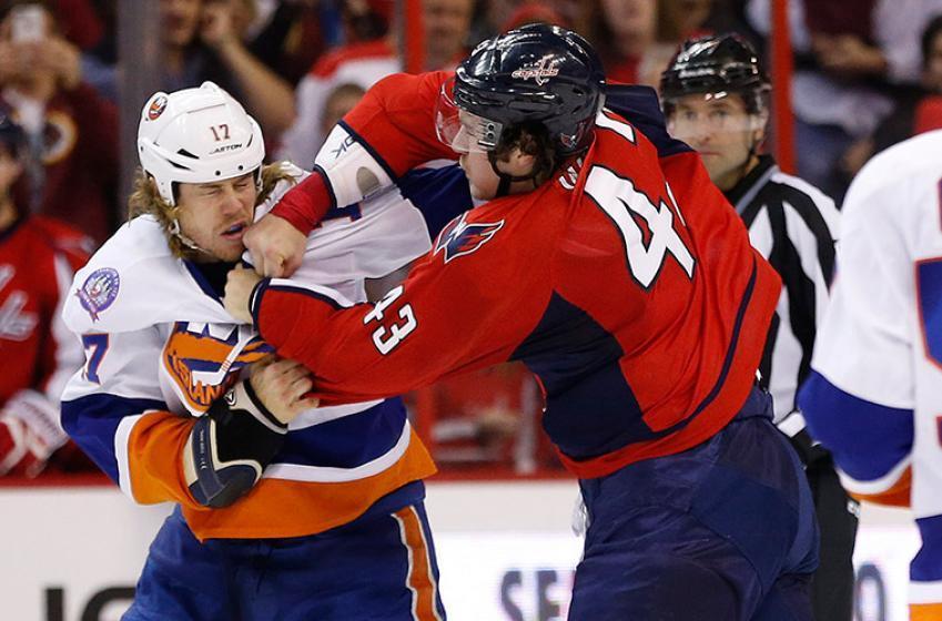 NHL fighting is down to historic lows! 