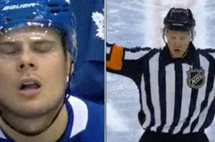Report: Matthews and Babcock slam NHL for goalie interference call