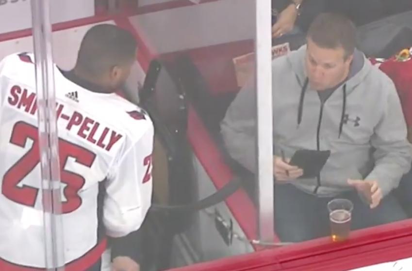 Hawks fans racially charged taunting of Smith-Pelly