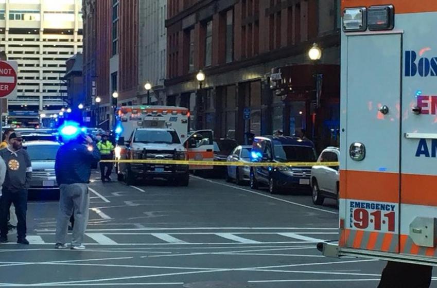 BREAKING: Possible crime scene outside of TD Garden just minutes before Leafs vs Bruins game