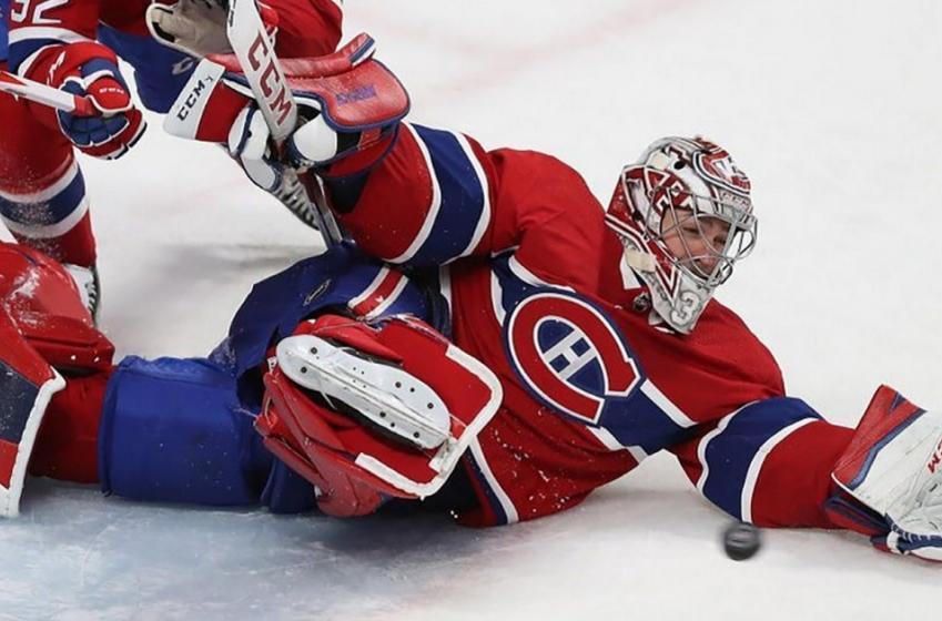 Carey Price makes a ridiculous save in overtime.