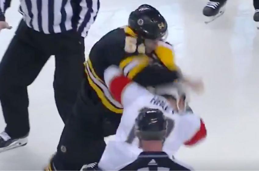 No. 1 fighter in the NHL gets knocked out in fight! 