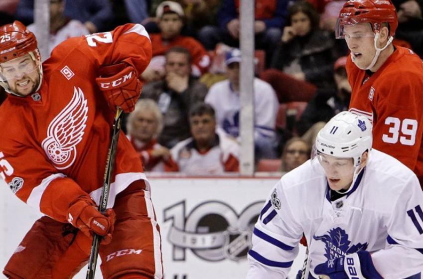 Trade brewing between the Leafs and Wings? 